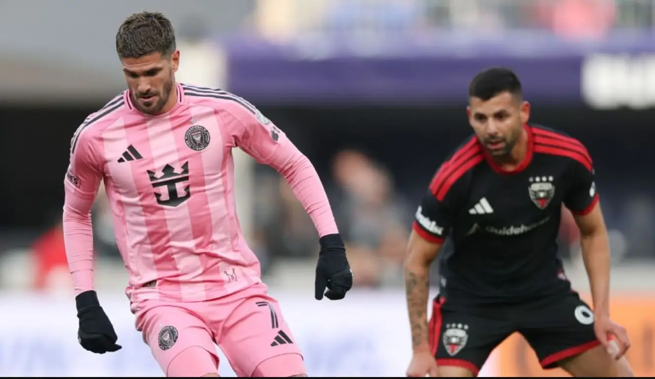 Con goles de De Paul y Messi, Inter Miami venció a DC United
