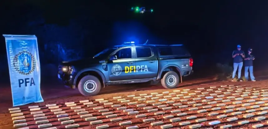 Policía Federal incautó 200 kilos de droga en Misiones