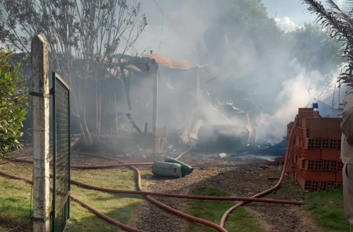 Un hombre murió tras el incendio de su vivienda en Yrigoyen