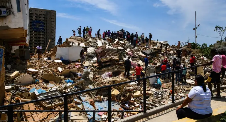Elevan a 2.645 la cifra de muertos por el doble terremoto en Venezuela