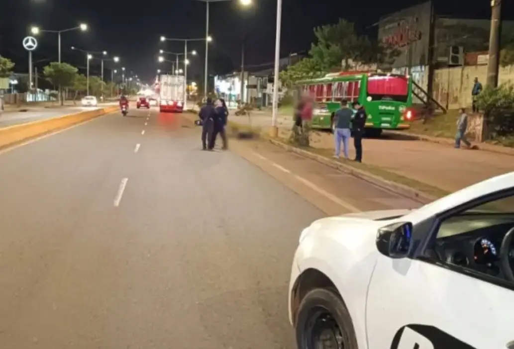 Motociclista falleció al despistar sobre la ruta 12 en Garupá