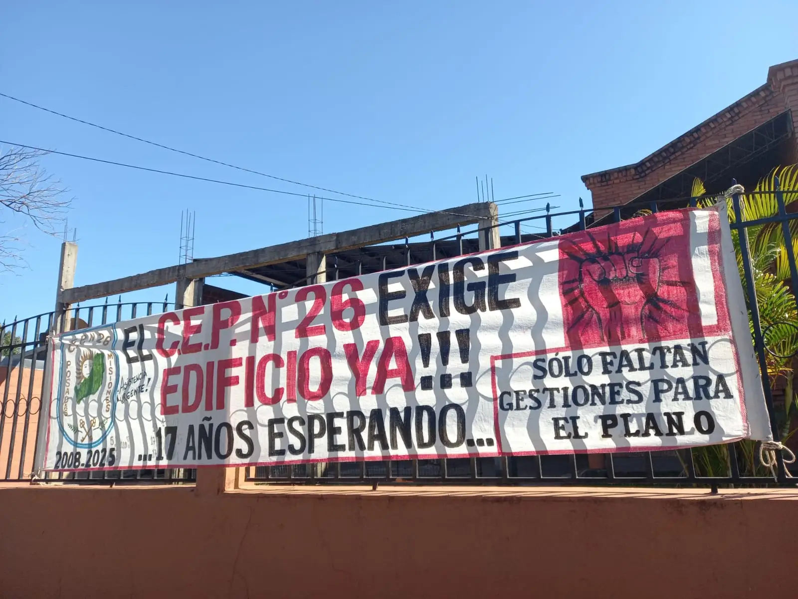 Impulsan un proyecto para la edificación del CEP 26