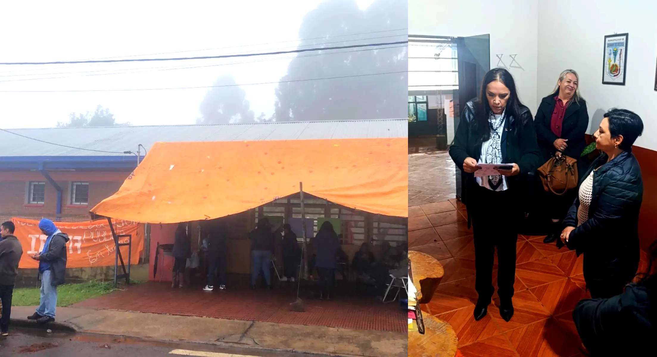 Irigoyen: La comunidad educativa tomó la Escuela Especial 28, en rechazo a traslados arbitrarios contra docentes con tutela gremial