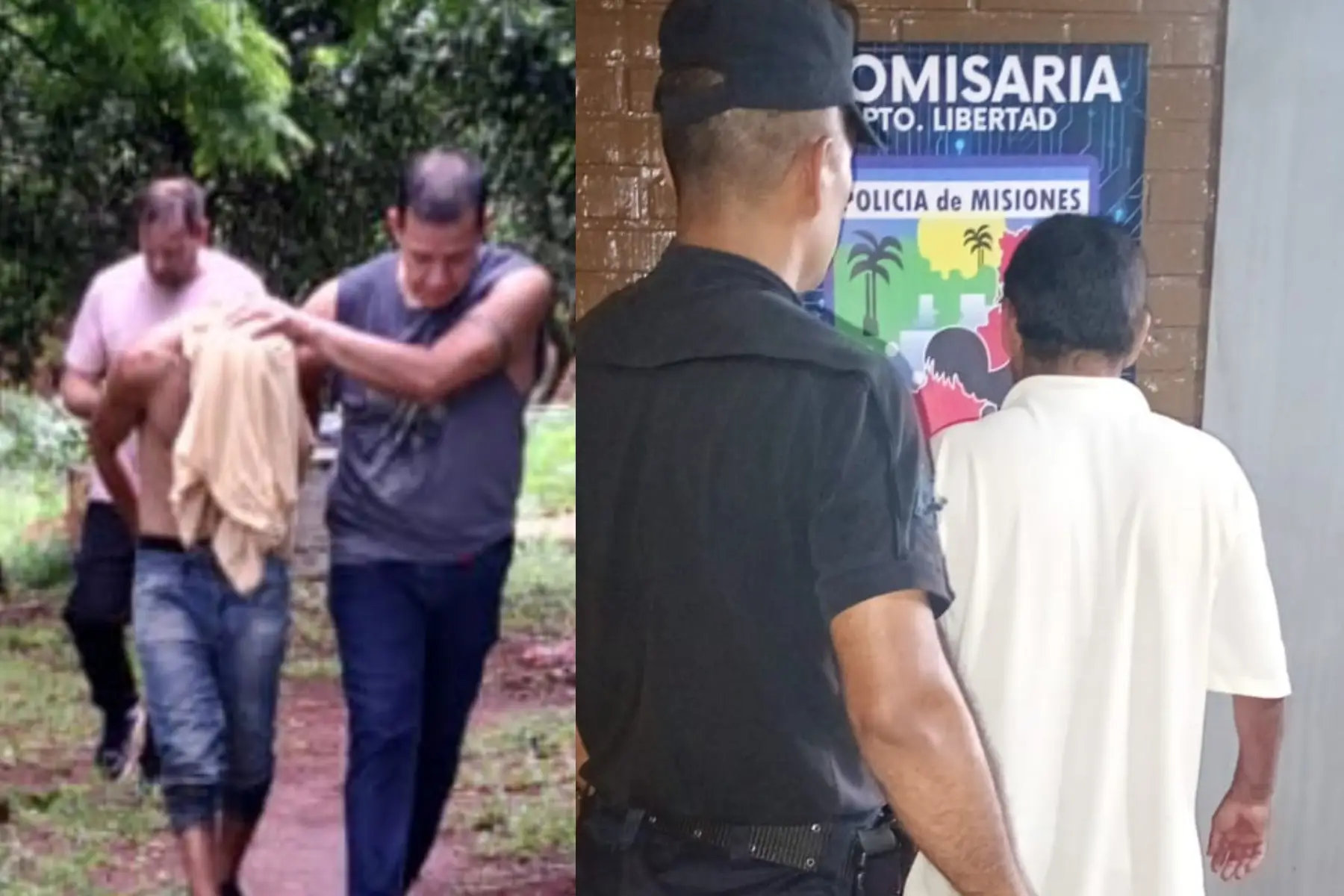 Dos detenidos por ataques con arma blanca en Posadas y Puerto Libertad