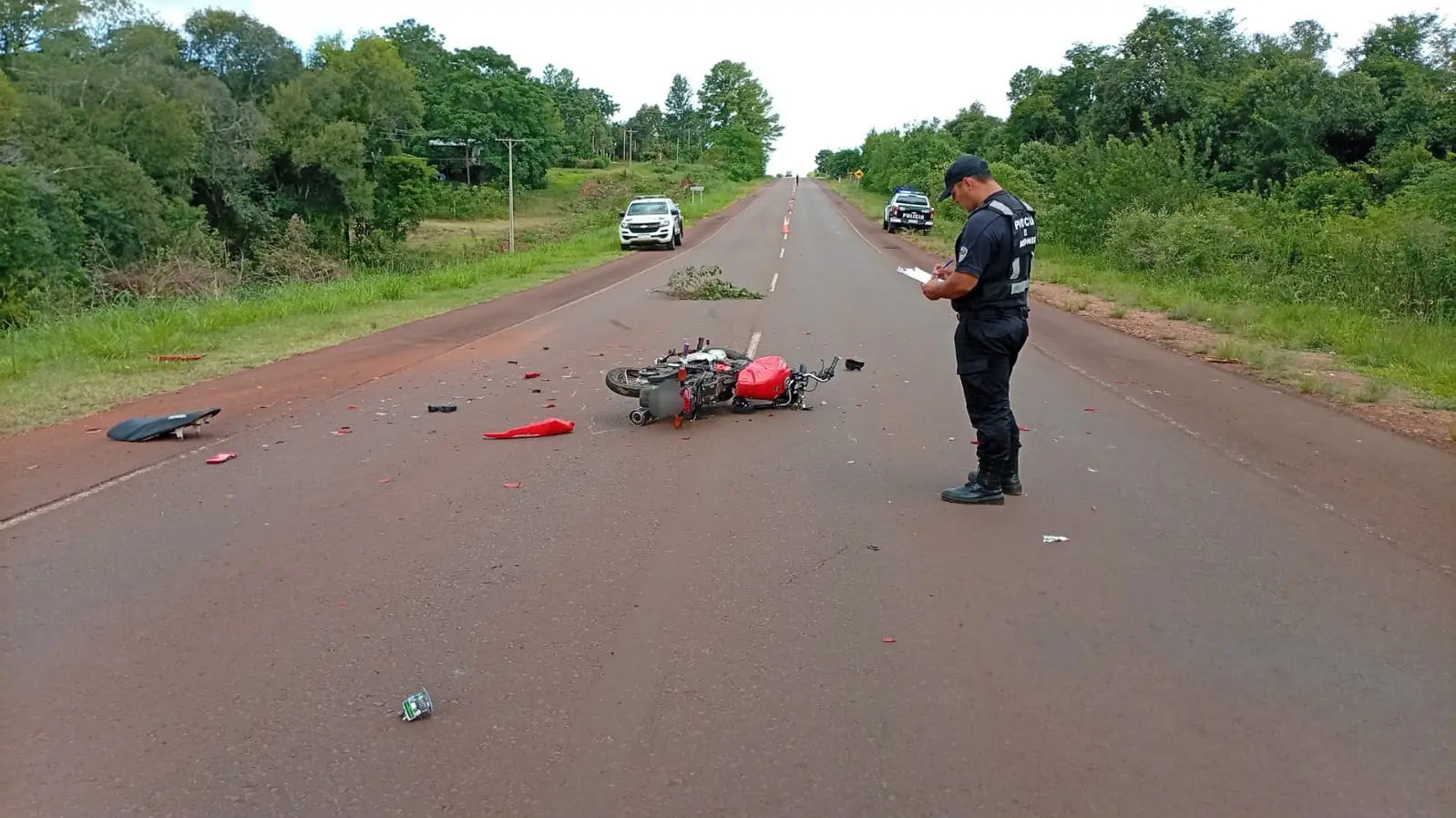 Falleció el menor que chocó a una camioneta con su moto
