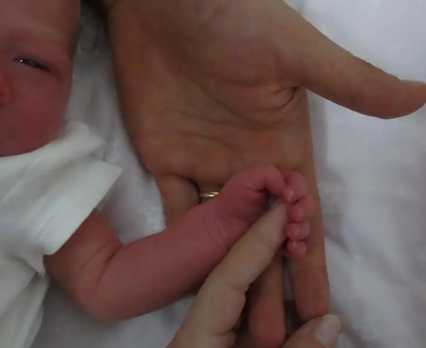 La primera foto de Gia, la hija recién nacida de Oriana Sabatini y Paulo Dybala