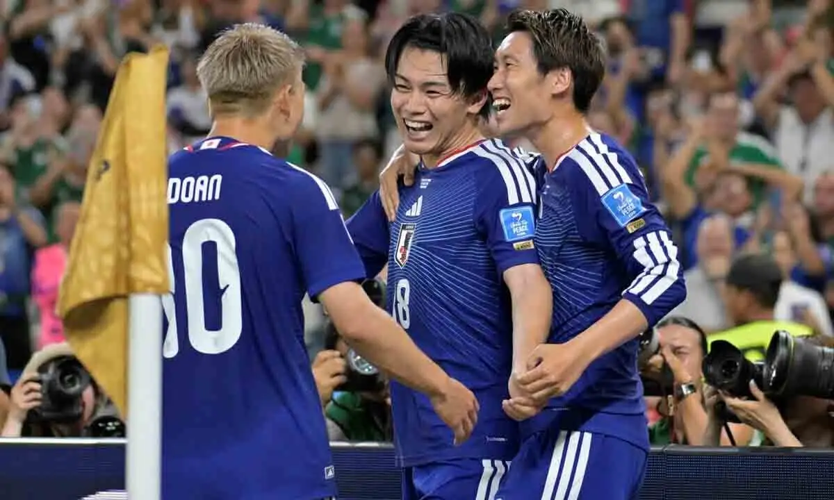 Mundial 2026: Japón aplastó a Túnez y es líder del Grupo F
