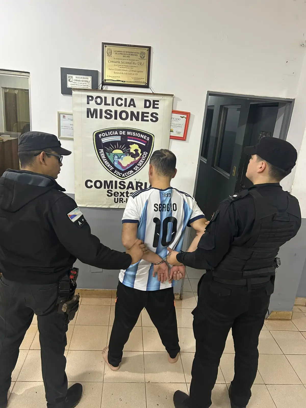 Operativos de seguridad por el triunfo argentino: Quince detenidos