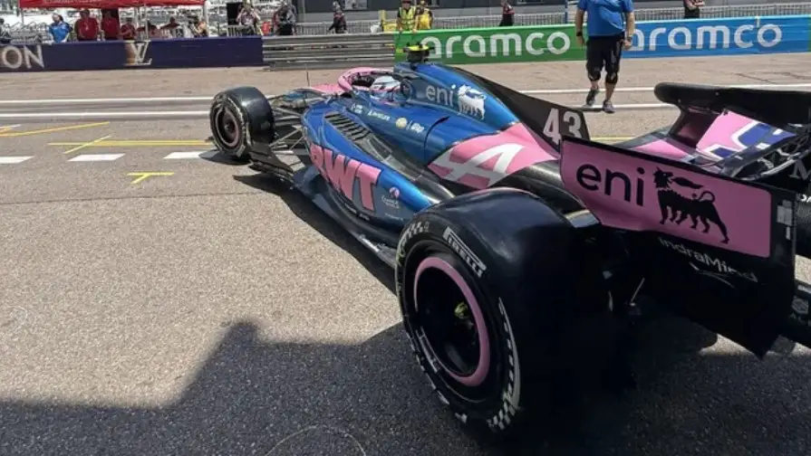 Colapinto terminó 15° en la primera práctica del GP de Mónaco