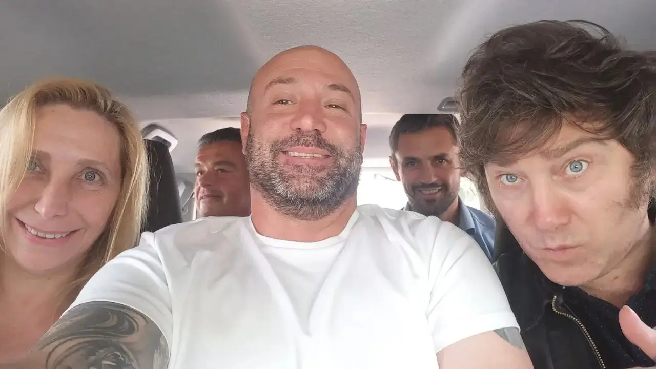 Spagnuolo es una de las personas que más visitó a Milei en Olivos