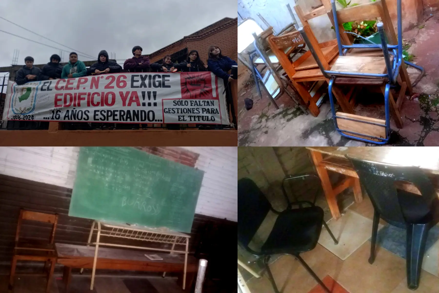 CEP 26: advierten que 100 estudiantes podrían quedar en la calle