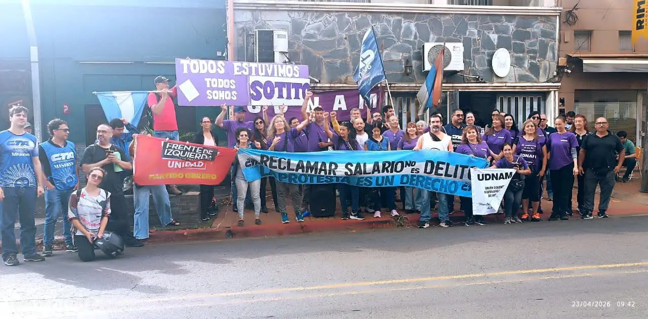 Docentes van al paro este lunes y martes en Misiones