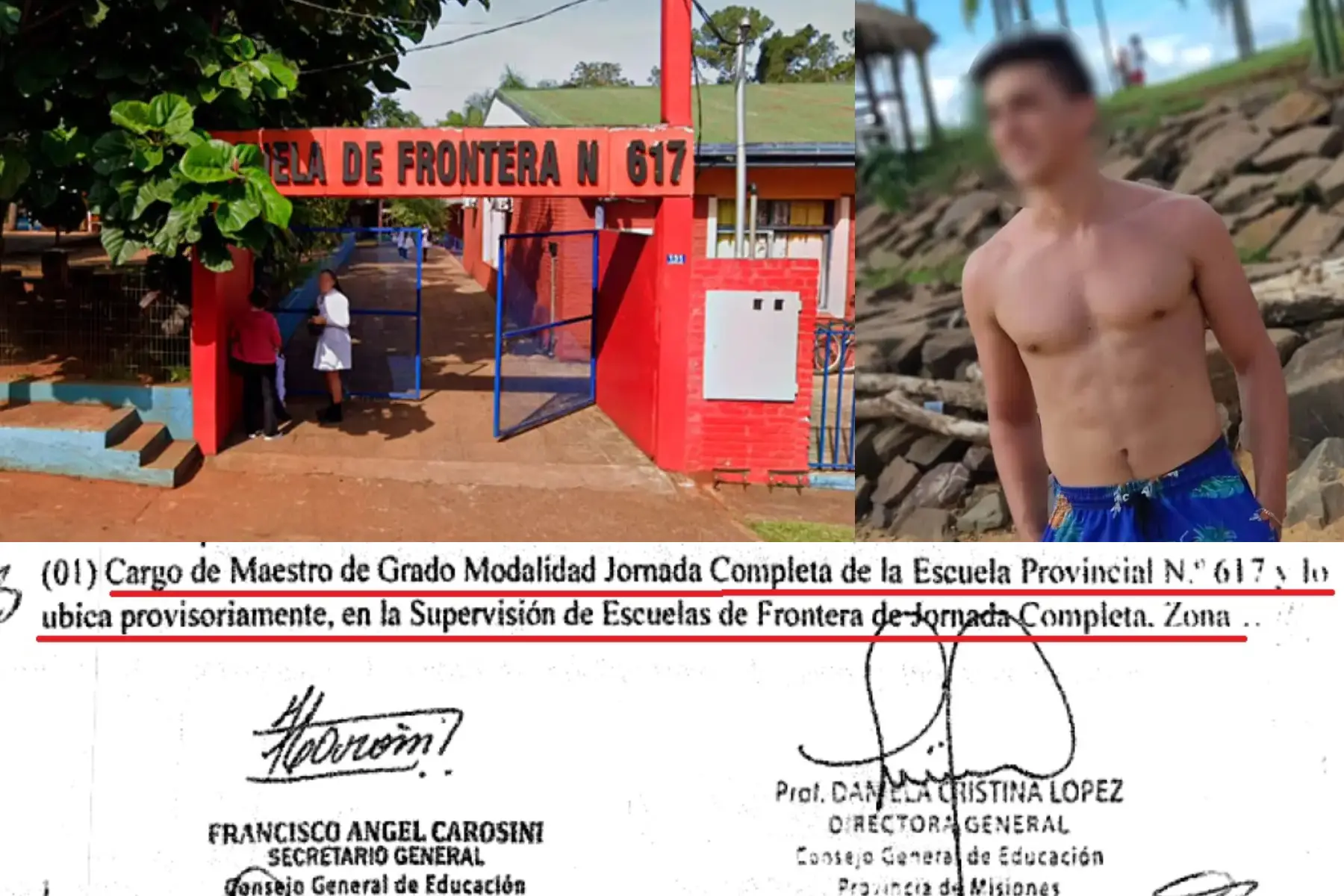 Escuela 617: el docente excarcelado acosaba a las víctimas a través de TikTok