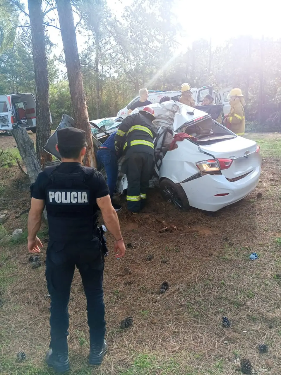 Falleció el conductor del vehículo que despistó en Dos de Mayo