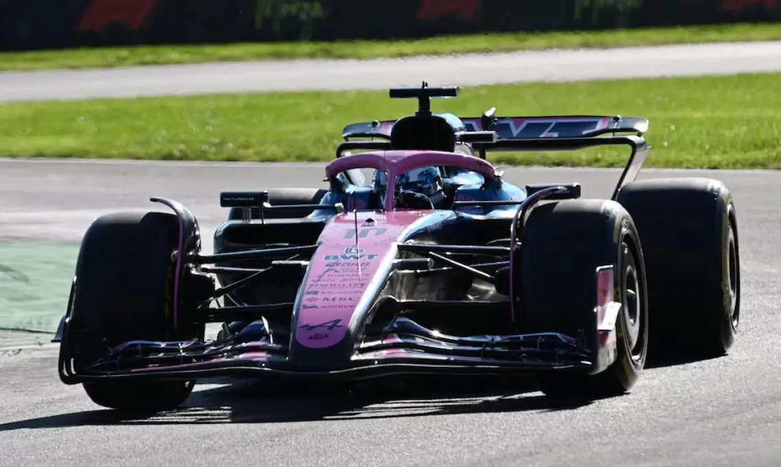 Colapinto terminó último en la segunda práctica libre del GP de Italia