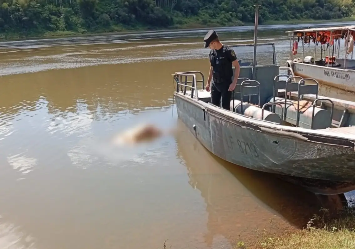 Puerto Libertad: hallaron un cuerpo en el río Paraná