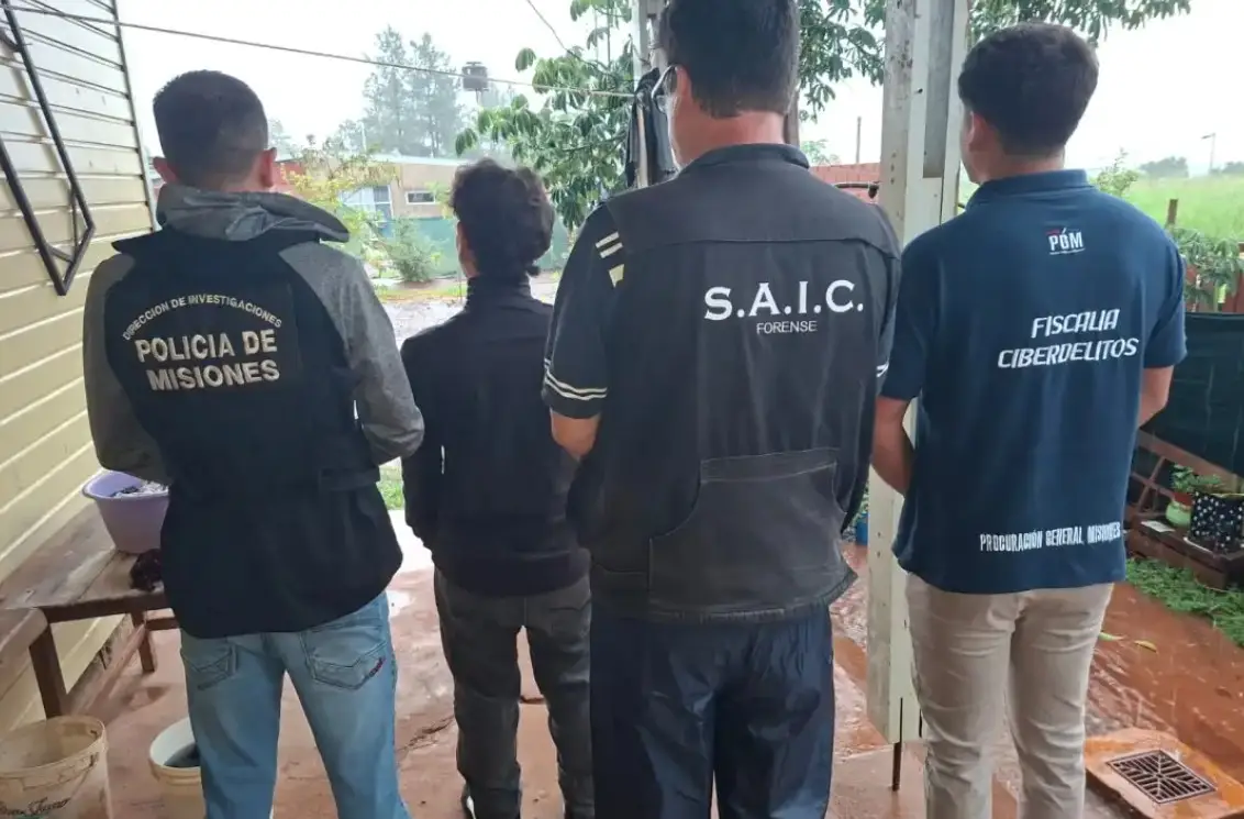 Detuvieron a un hombre en Itaembé Guazú por presunta distribución de material de abuso infantil