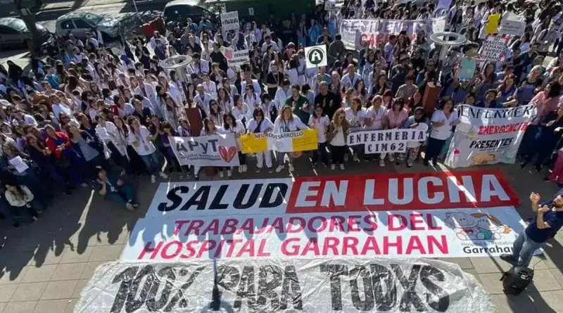 Trabajadores del Garrahan pidieron a Passalacqua que apoye la ley de emergencia pediátrica con un impactante dato sobre Misiones