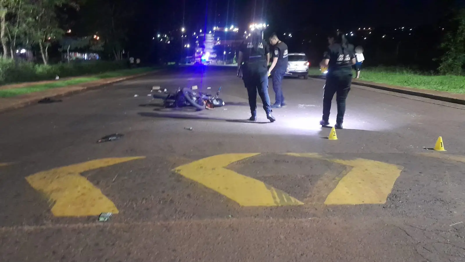 Posadas: motociclista herido tras choque con un auto