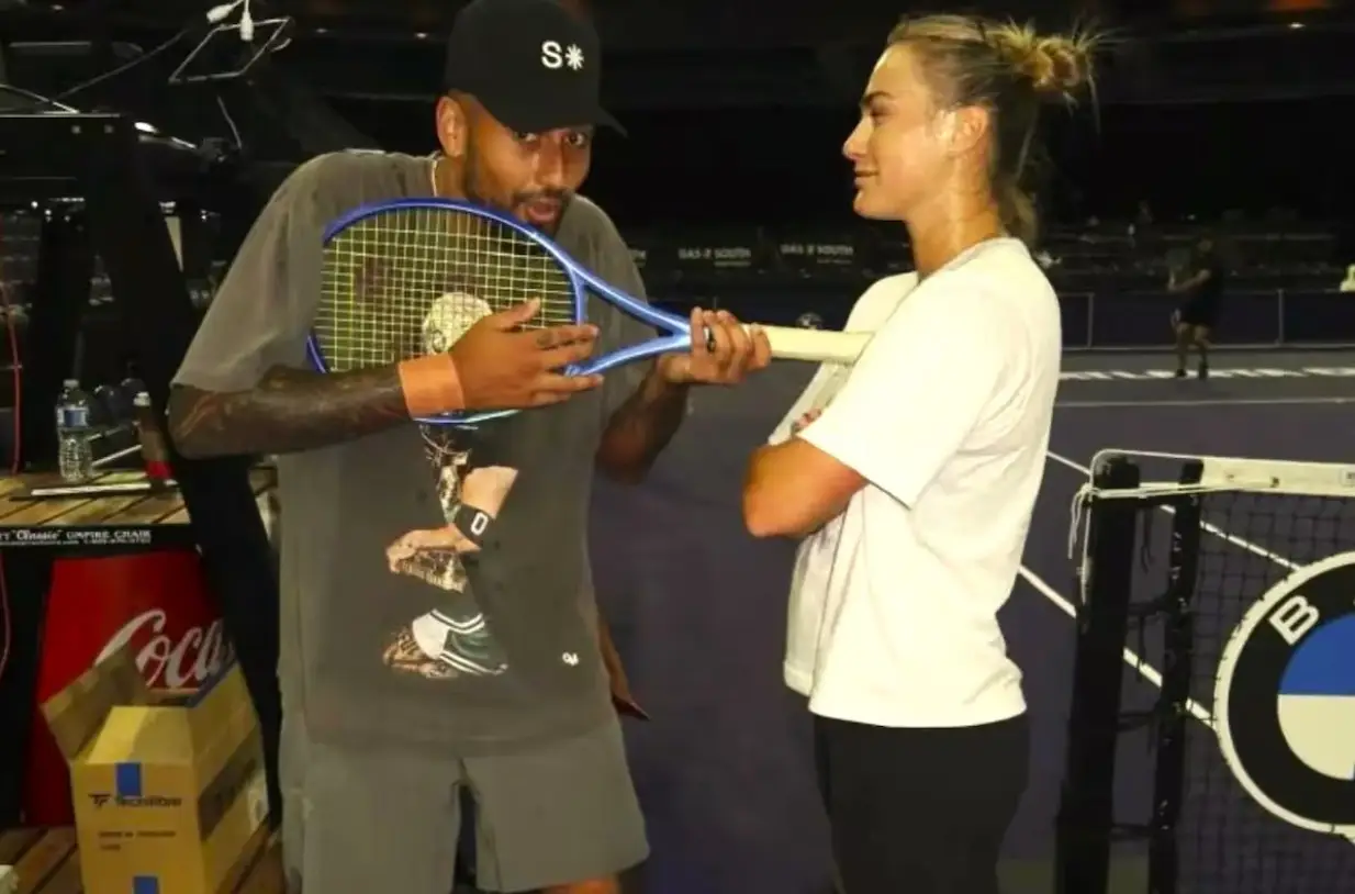Sabalenka y Kyrgios protagonizarán la Batalla de los Sexos