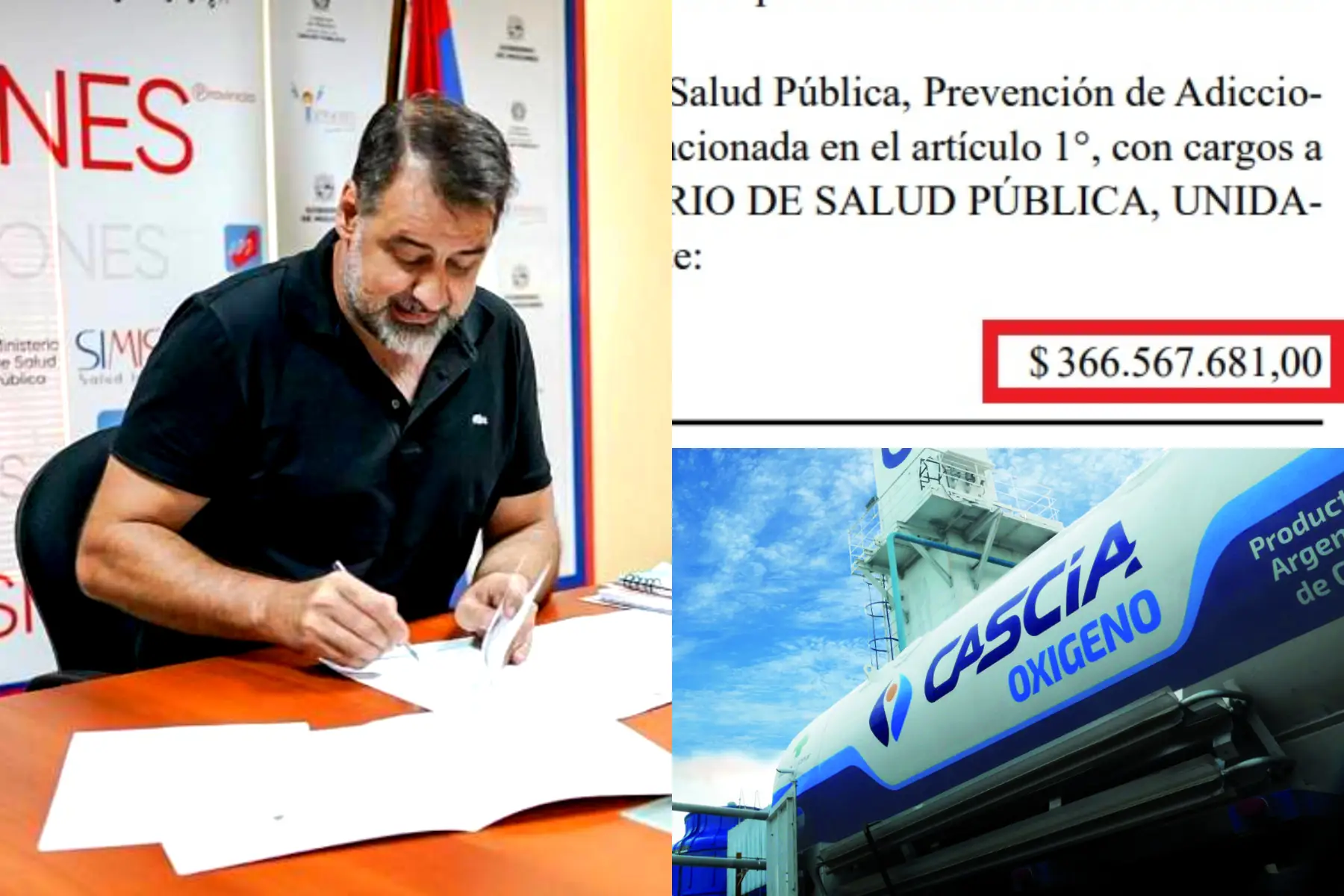 Sin licitación, el MSP pagó $366 millones por oxígeno