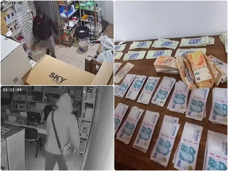 Robó $8 millones del local donde trabajaba y terminó detenido