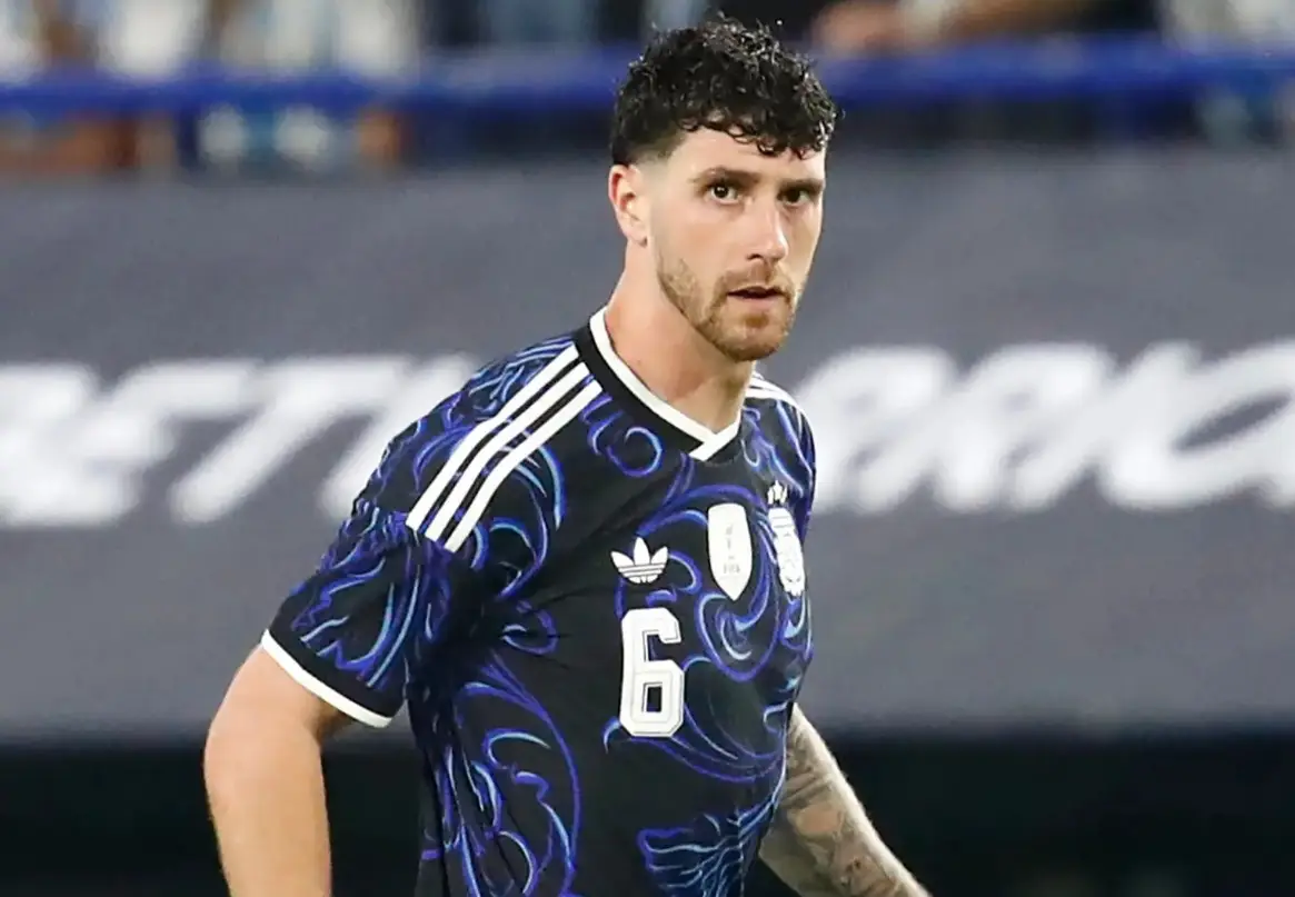 Marcos Senesi llegó a Kansas y se sumó a la Selección Argentina