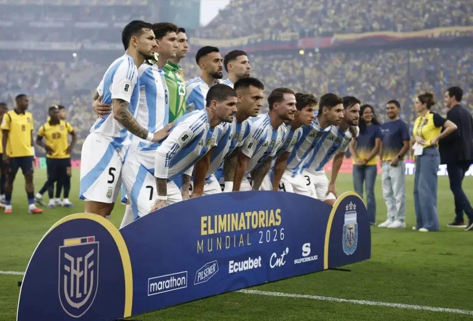 La selección Argentina cayó del trono en el ranking FIFA