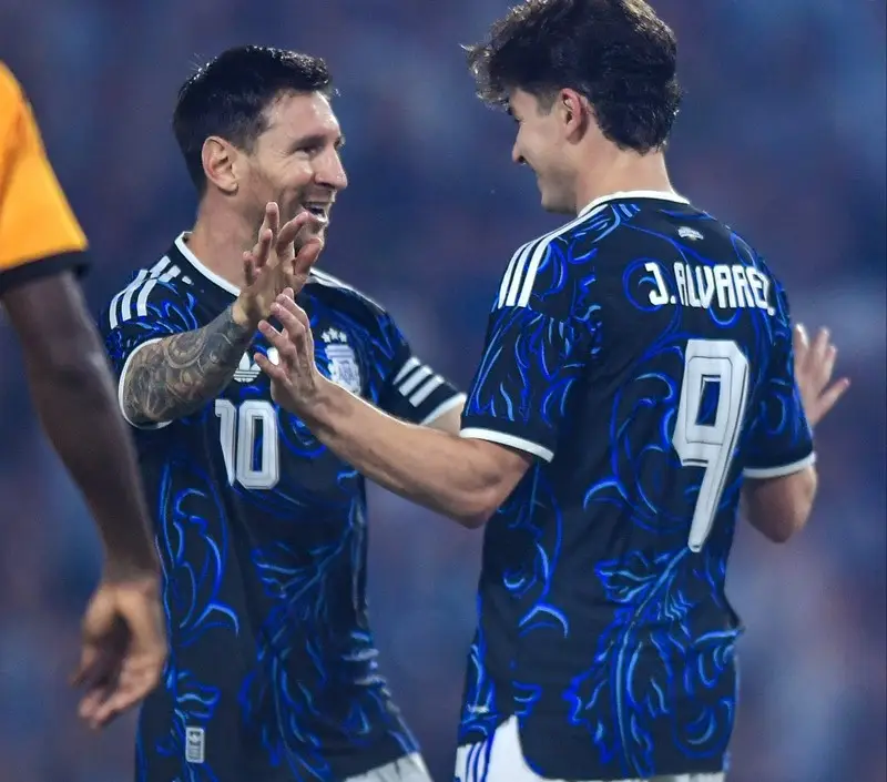 Argentina derrotó a Zambia por 5-0 en un amistoso internacional