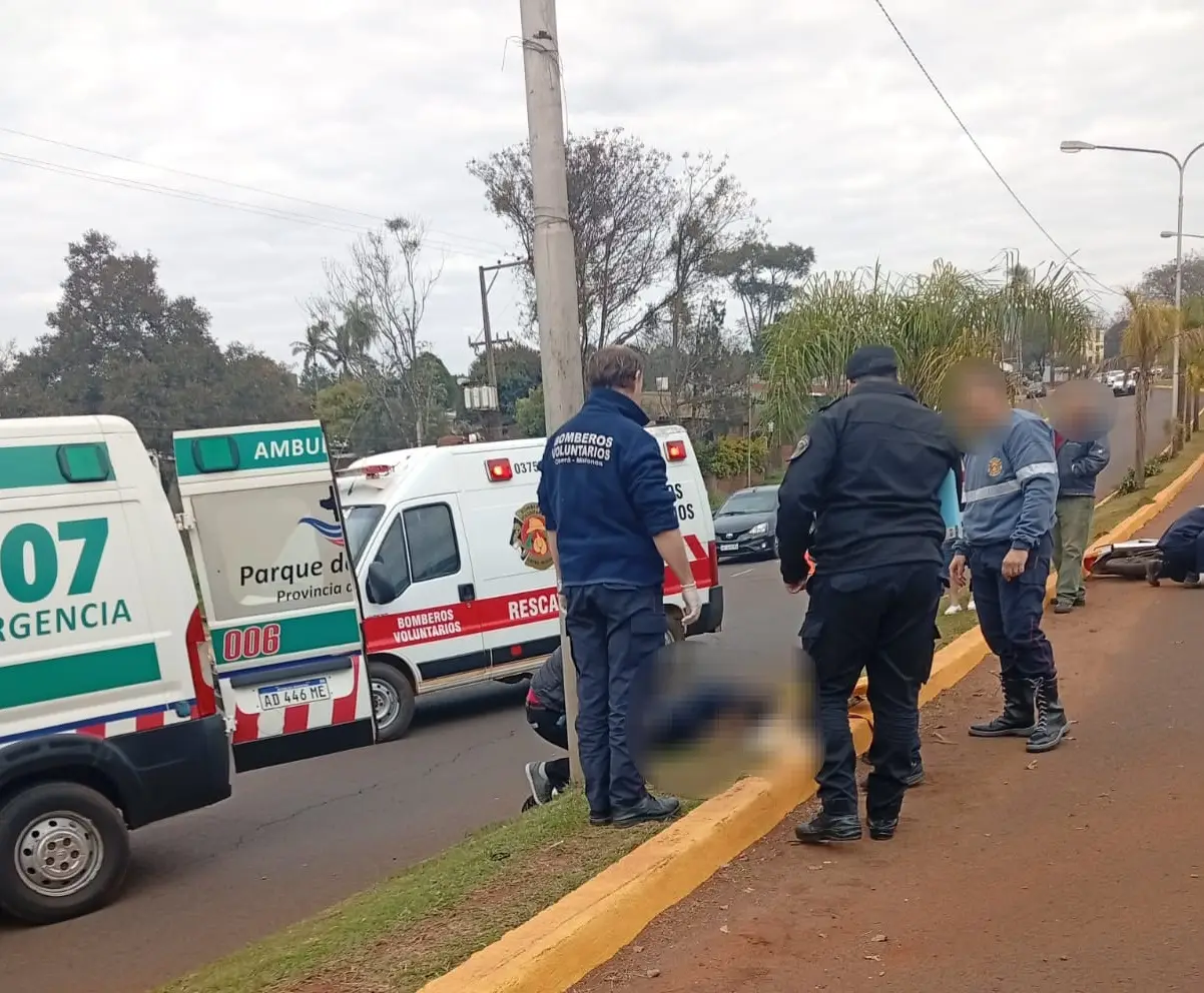 Oberá: una joven perdió la vida tras despistar con su motocicleta