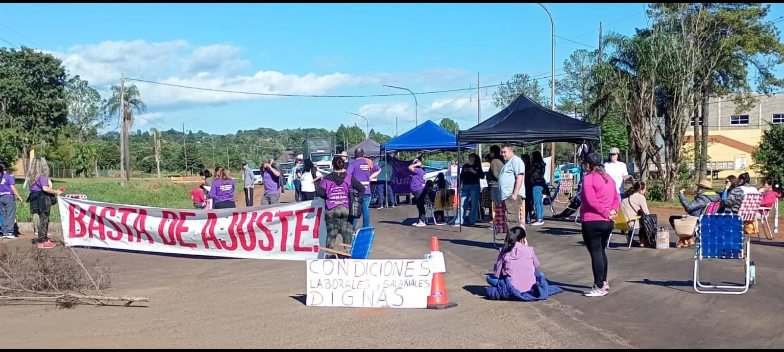 El FTEL lleva adelante una huelga contra el “brutal ajuste” de Milei