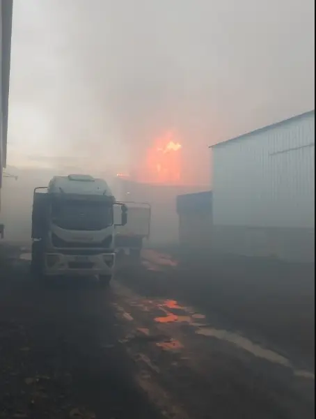 Se incendió un secadero de yerba mate en Apóstoles