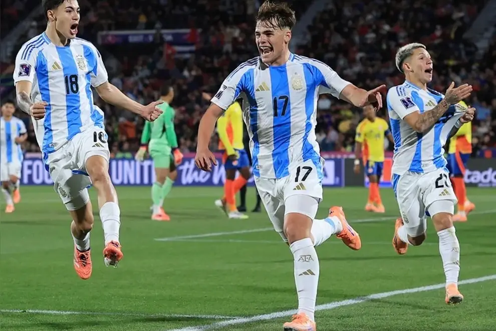 Argentina venció a Colombia y jugará la final del Mundial Sub-20