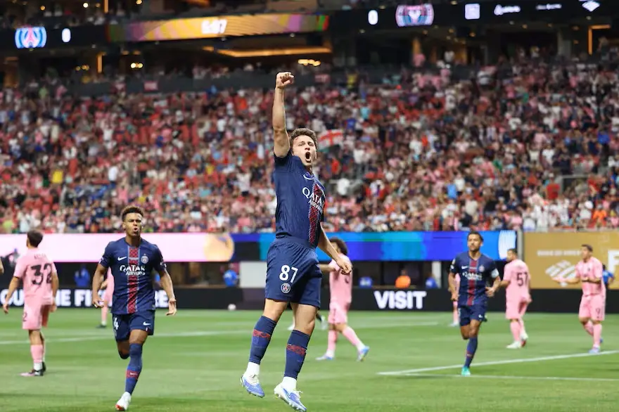El Inter Miami de Messi fue goleado por el PSG