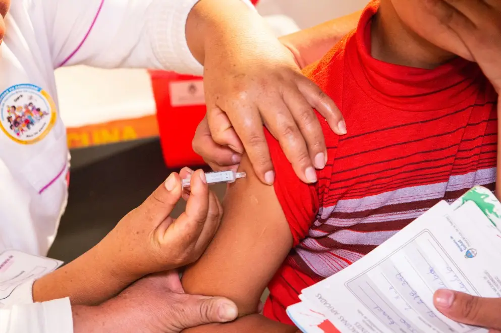 La mitad de los niños nacidos en 2020, no están con vacunas completas