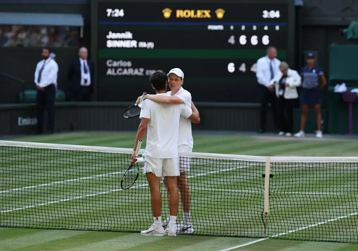 Sinner hizo historia en Wimbledon