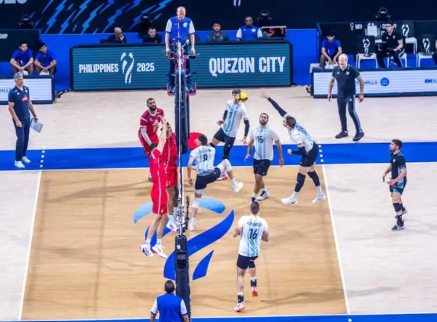 Mundial de Vóley: Argentina venció a Francia y se clasificó a octavos