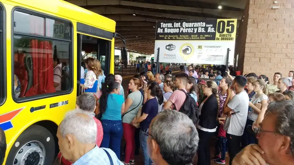 Posadas: La reducción de frecuencias de colectivos vino “para quedarse”