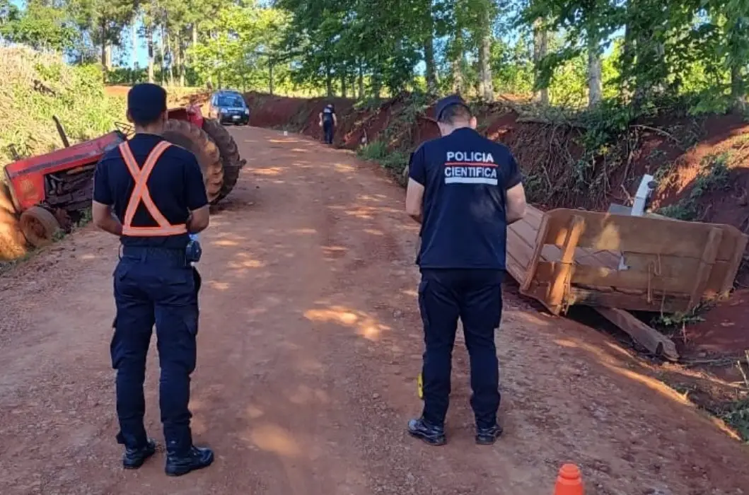 Un hombre murió tras caer de su tractor en El Soberbio