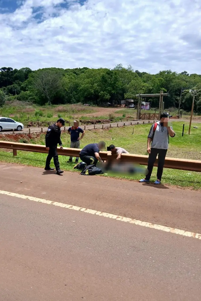 Un motociclista falleció tras un choque sobre en Salto Encantado