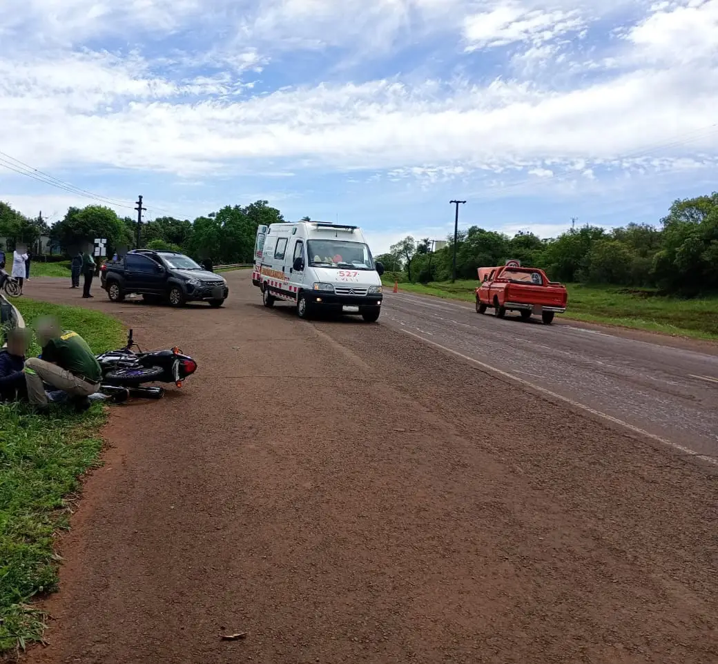 San José: falleció el acompañante de un motociclista tras choque