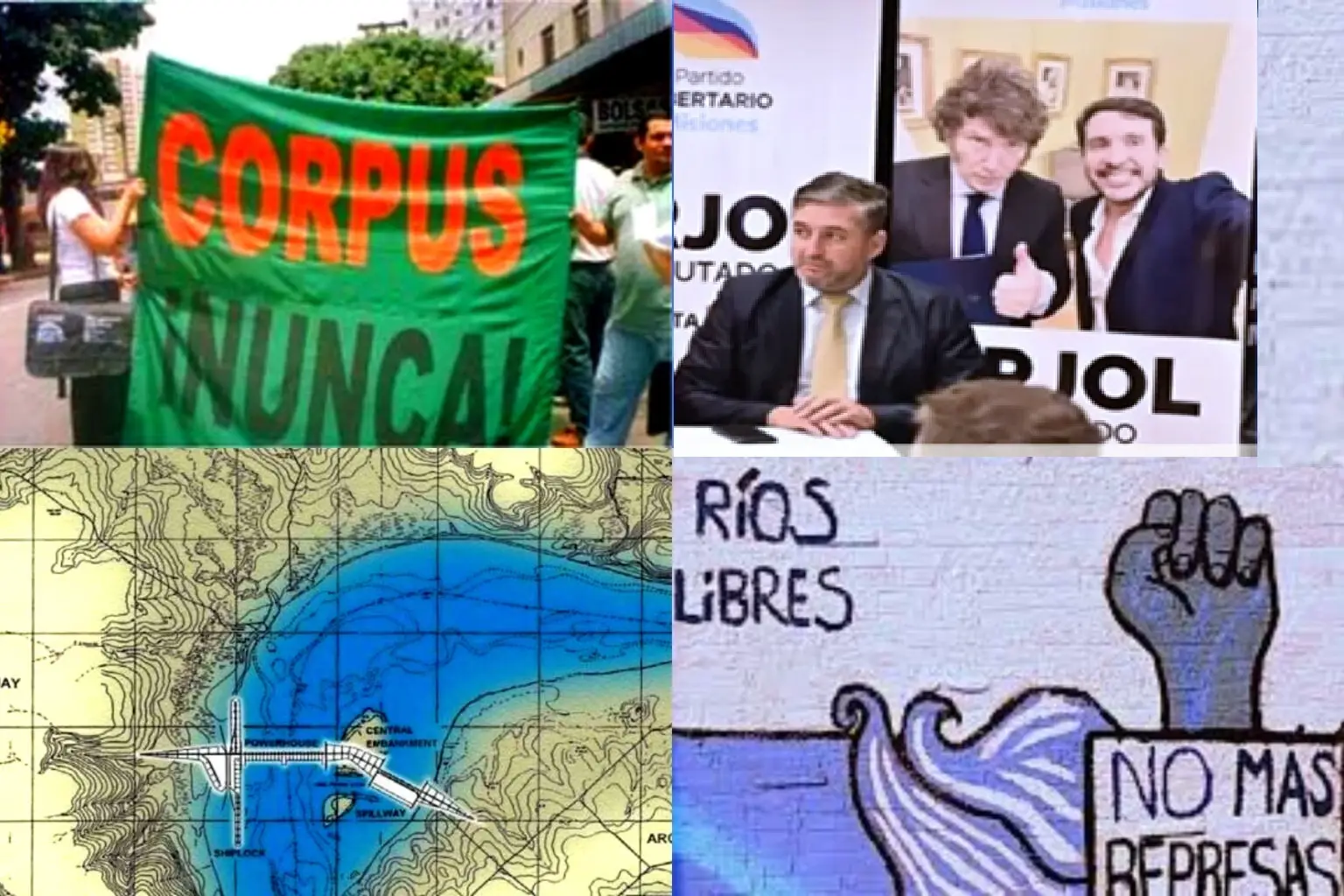 Fuerte rechazo a Mela por impulsar una represa en Corpus