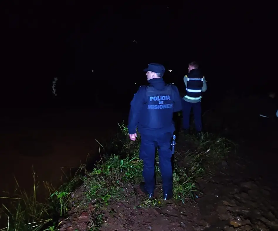 El Soberbio: buscan a un joven que cayó al río Uruguay