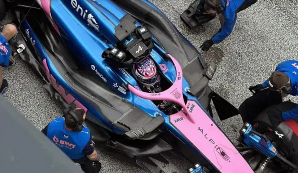Colapinto sufrió un choque en la clasificación de Imola