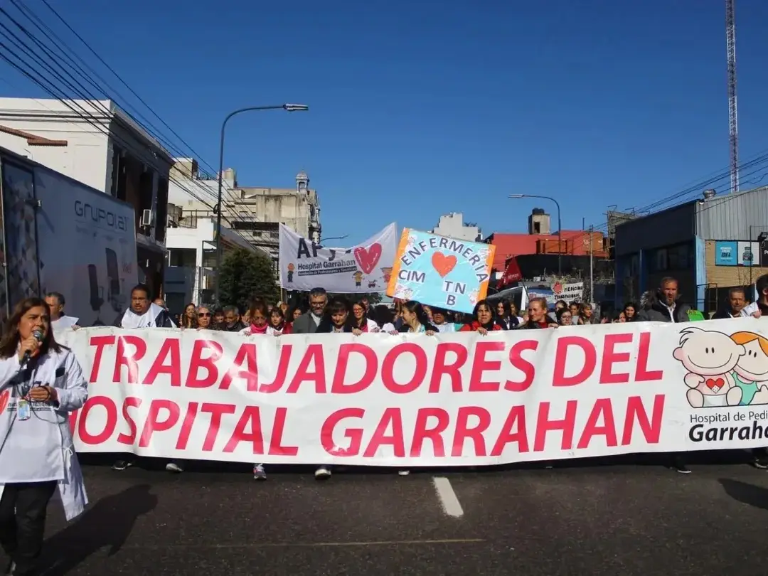 Garrahan: acusan al Gobierno de querer desmantelar el hospital