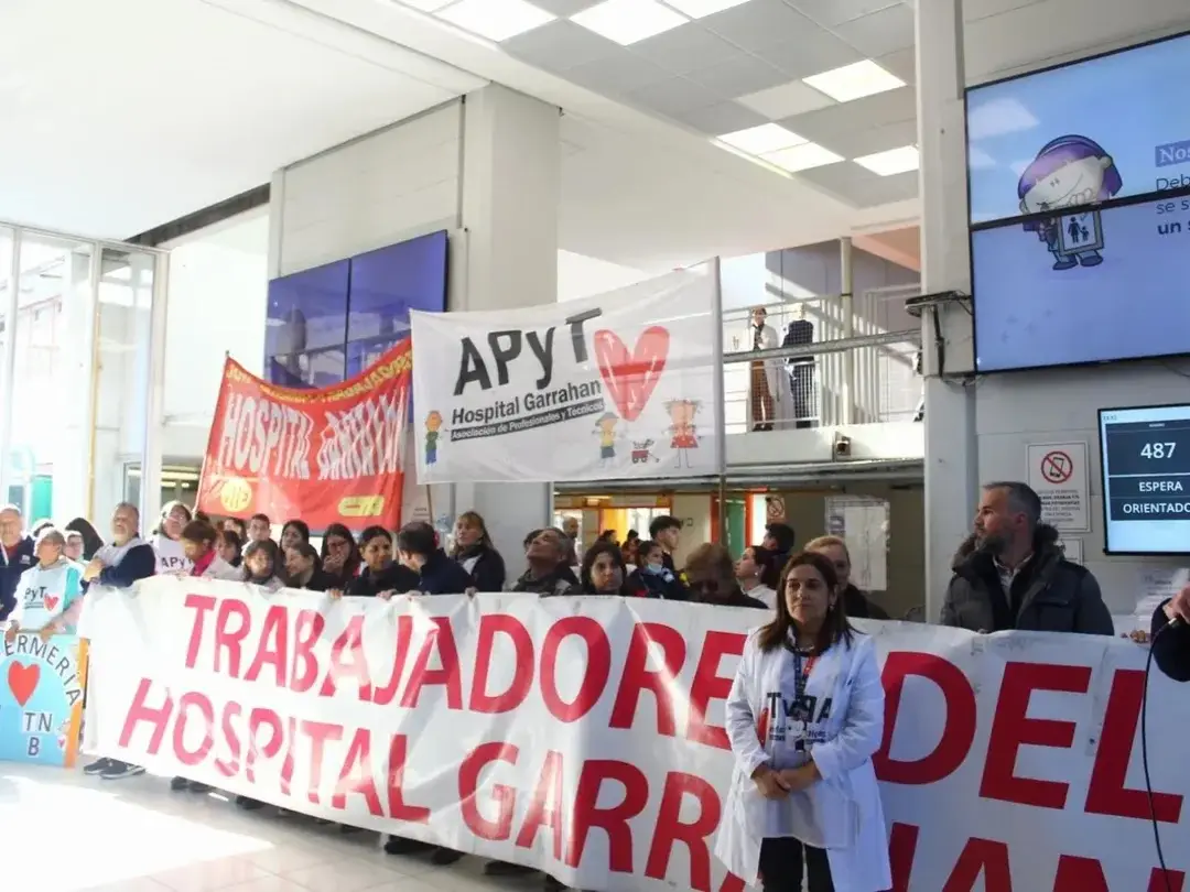 Nuevo paro contra el desfinanciamiento del Garrahan