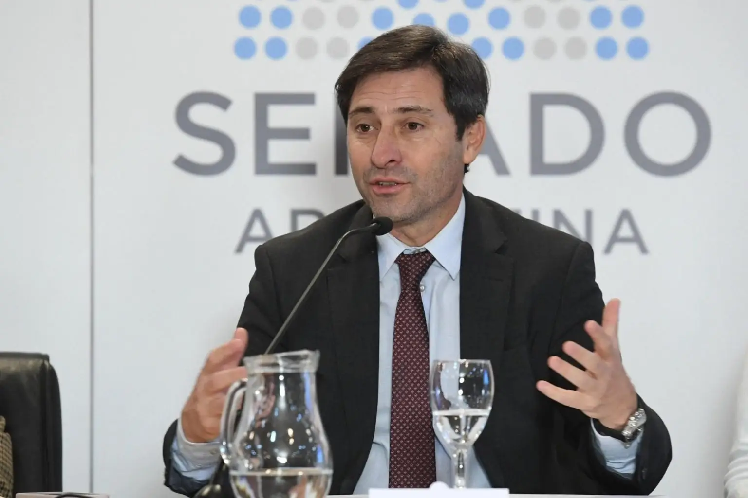 Los senadores aliados empujan la interpelación de Adorni