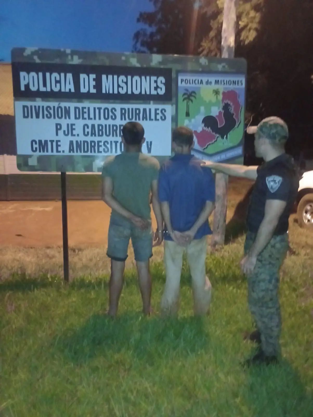 Dos detenidos balear a un hombre en el Parque Iguazú