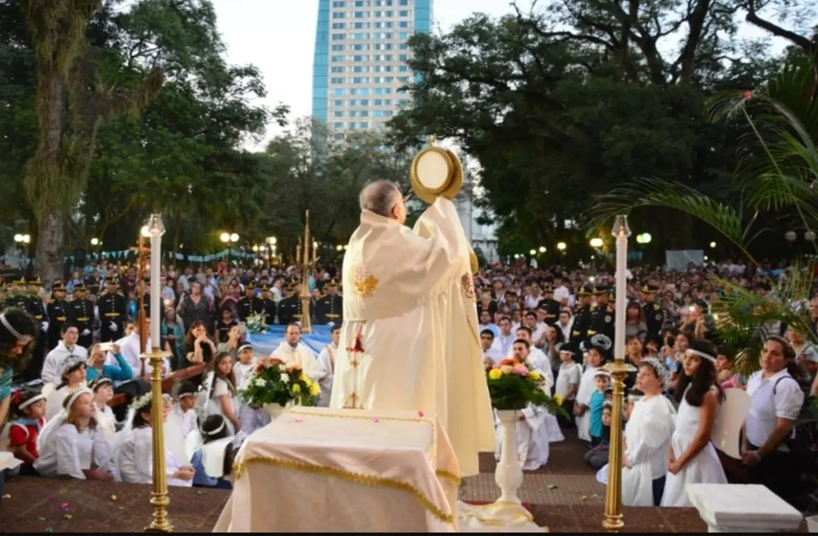 El sábado se llevará a cabo la celebración de Corpus Christi en Posadas