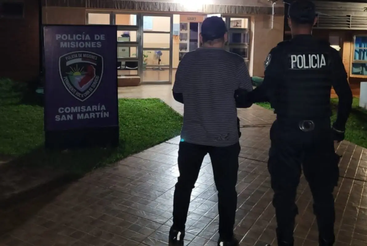 Detuvieron a policía retirado por agredir a su pareja